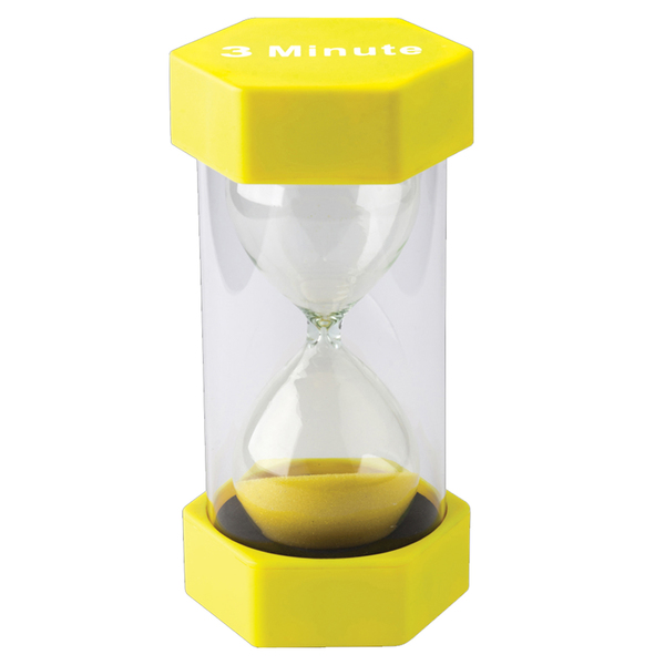 Teacher Created Resources 3 Minute Sand Timer - Large 20659